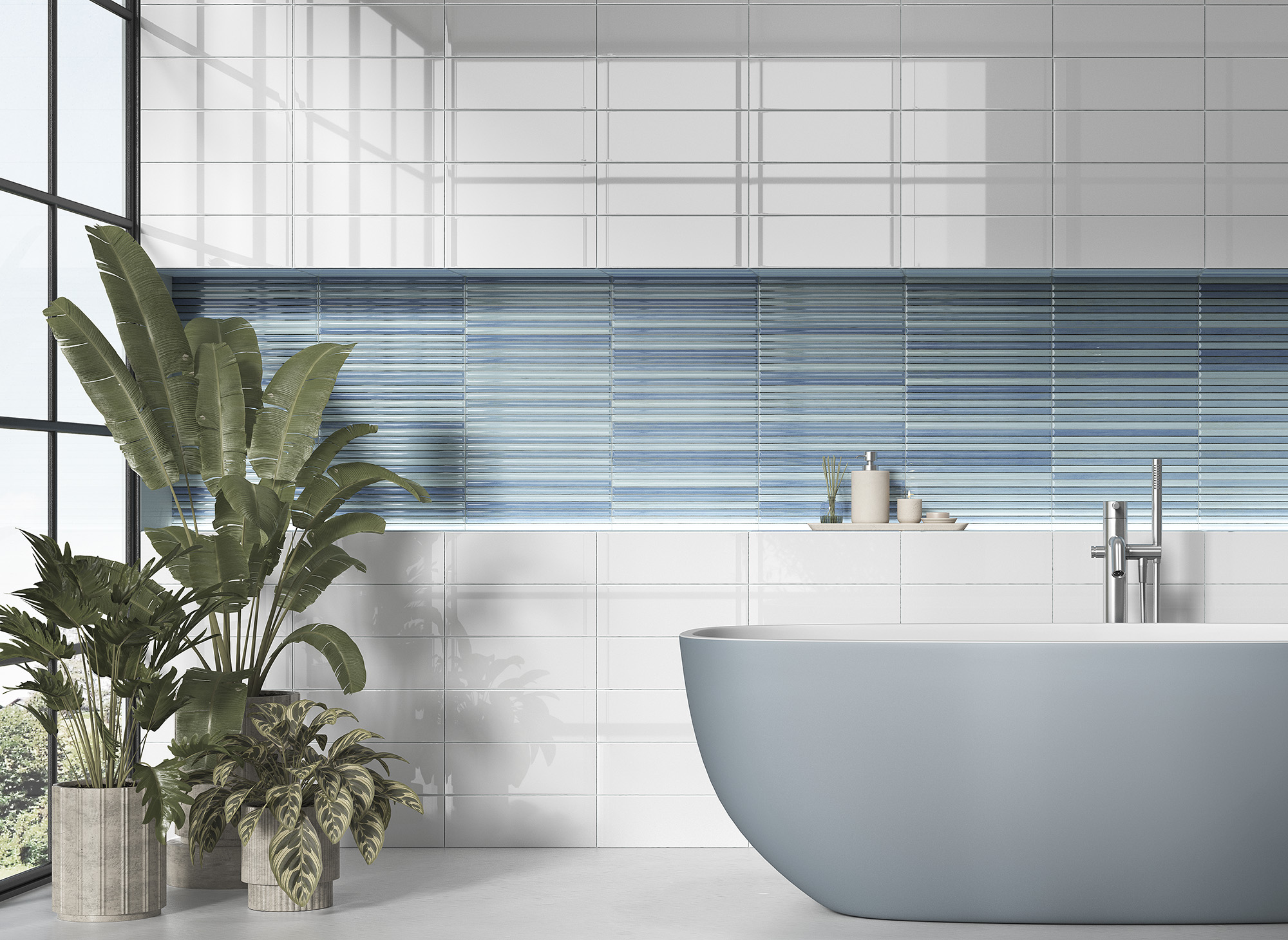 VENICE SKY ATLAS WHITE | Mayolica