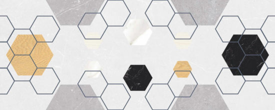 Amani Decor Hexagon Blanco | Mayolica