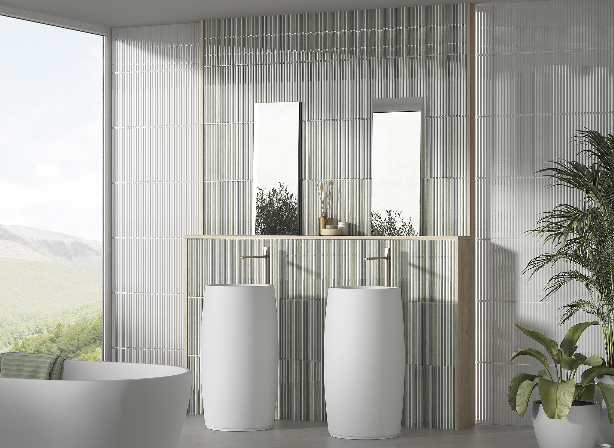 VENICE MOSS ATLAS WHITE | Mayolica