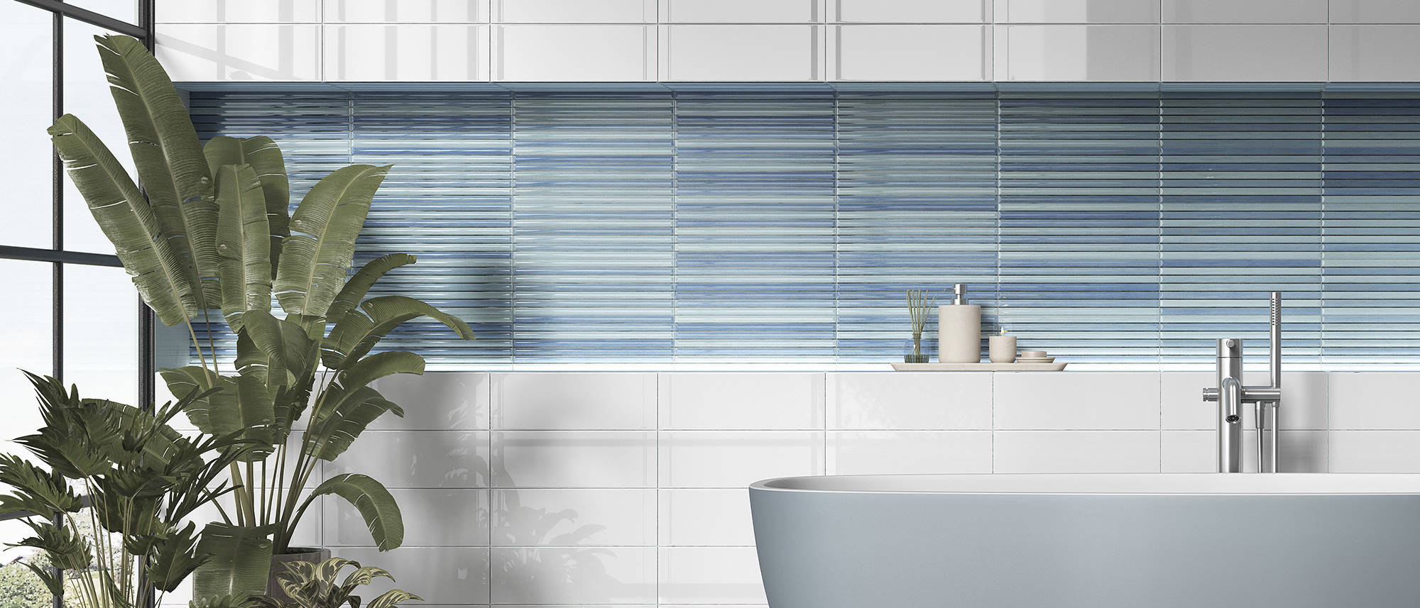 VENICE SKY ATLAS WHITE | Mayolica